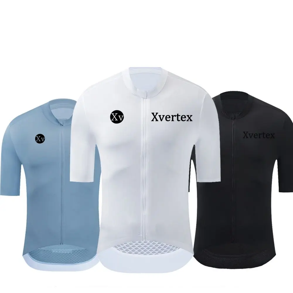 

Team Race Aero Coolmax Short Sleeve Cycling Jersey Unisex Maillot Ciclismo MTB Bike Pro Tricota Mountain Bicycle Clothing