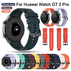 Ремешок силиконовый для Huawei GT 2 Pro, сменный Браслет Для huawei gt2 pro, аксессуары для наручных часов, 2021