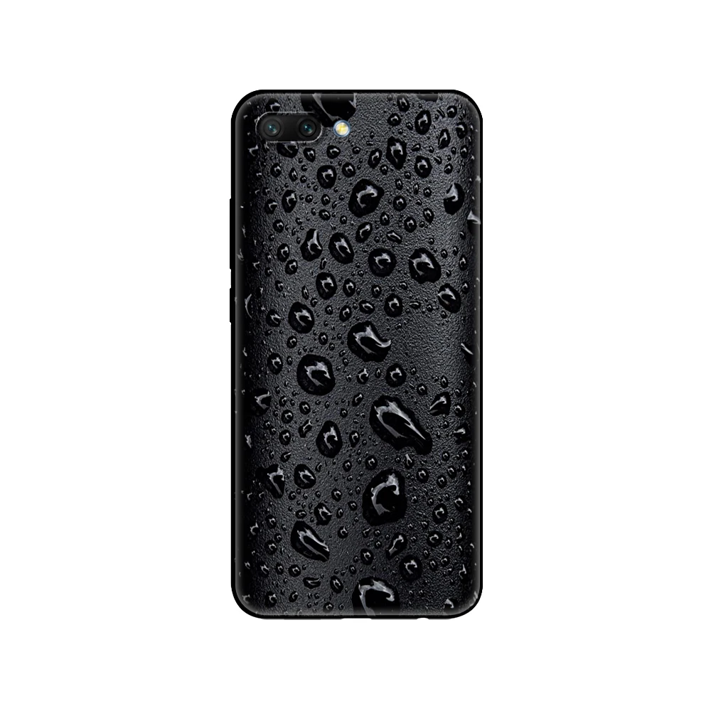 

For honor 10 case soft silicon tpu back phone cover for huawei honor 10 Case Etui protective printing coque black tpu case