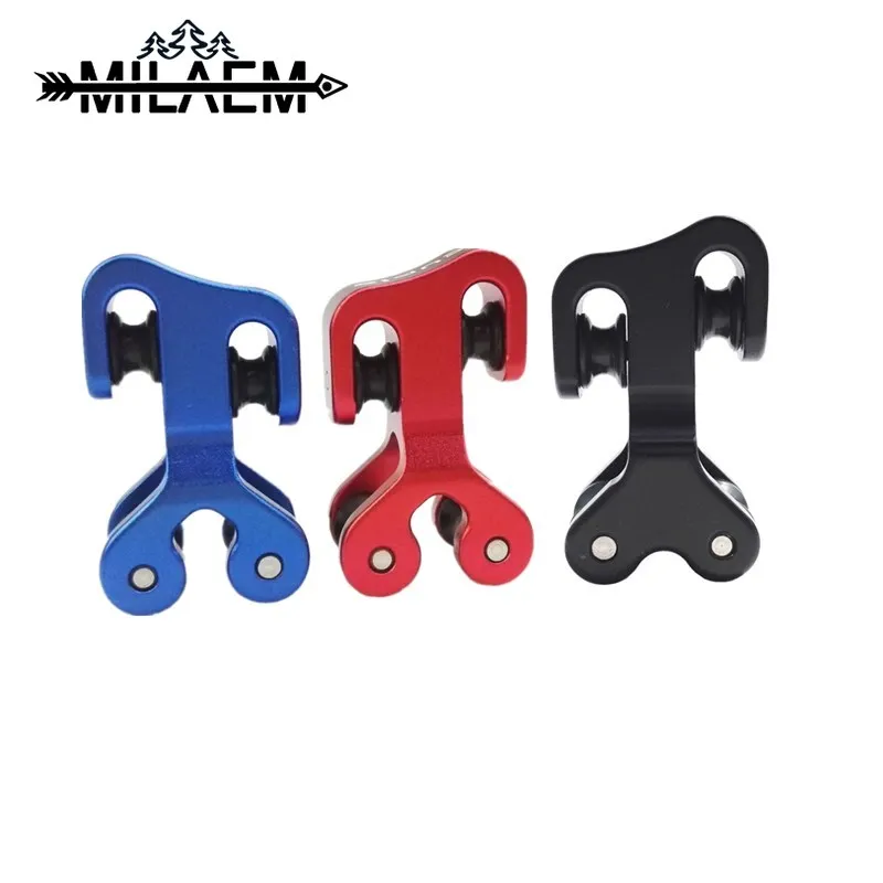 1 шт. стрельба из лука кабель слайд Алюминий тетива слайдер разделитель тетивы