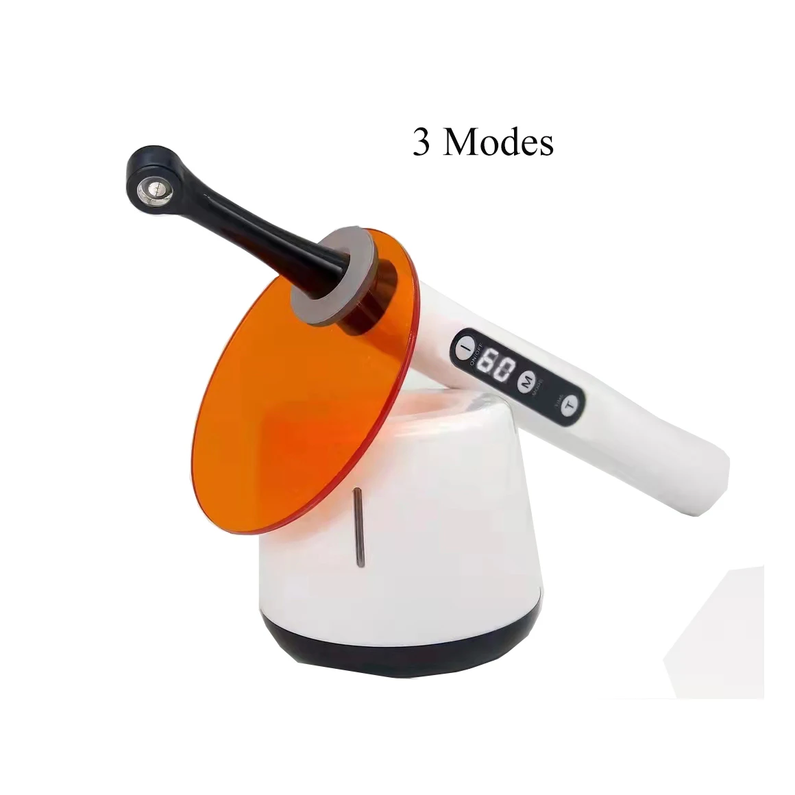 Dental Wireless 1 Second LED Curing Light Cure Lamp High Power 5W Output Intensity 2700mw/c㎡ Wide Spectrum Wave Length 385-515nm