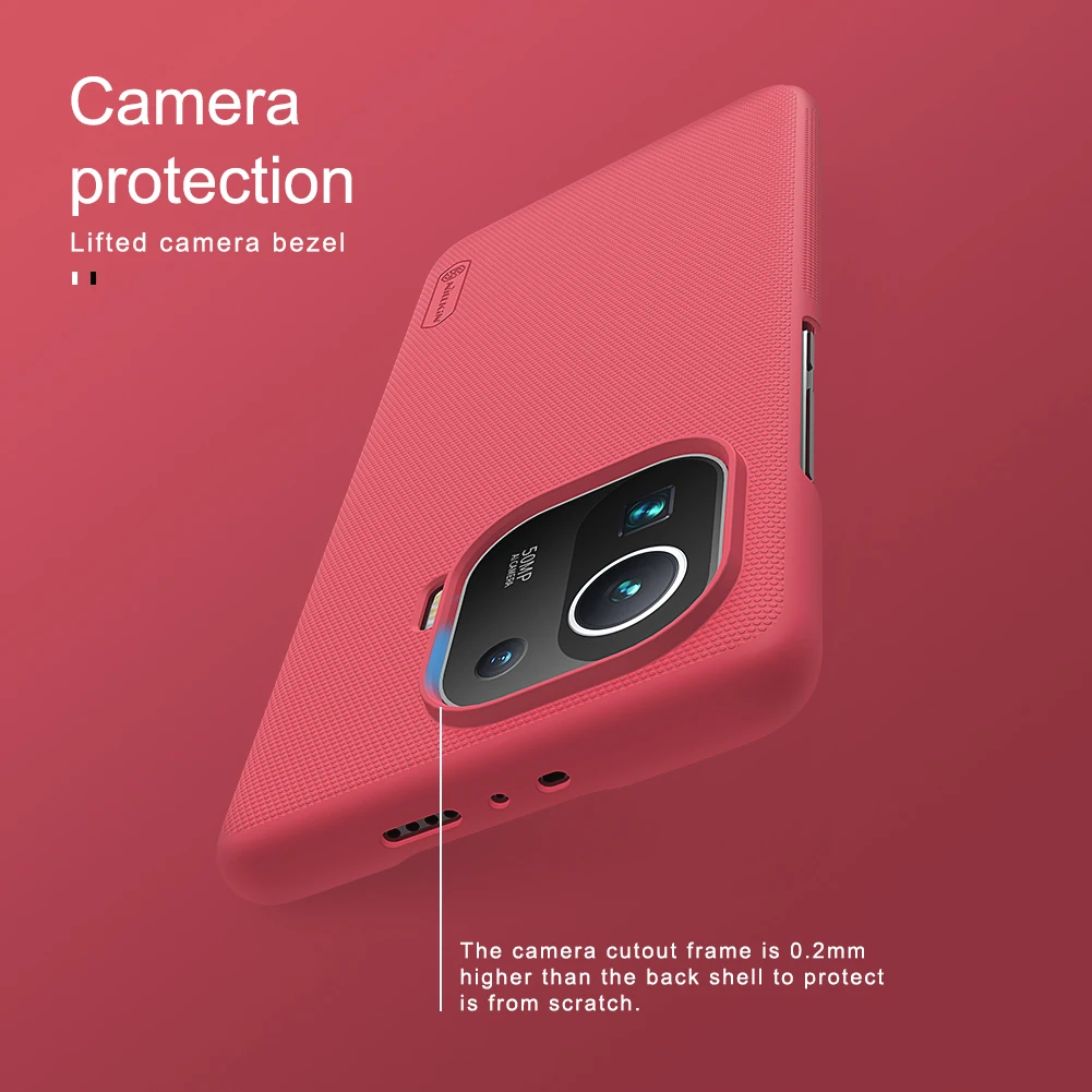 Чехол NILLKIN для Xiaomi mi 11 pro суперматовый защитный жесткий чехол бампер 11i mi11 mi9 с
