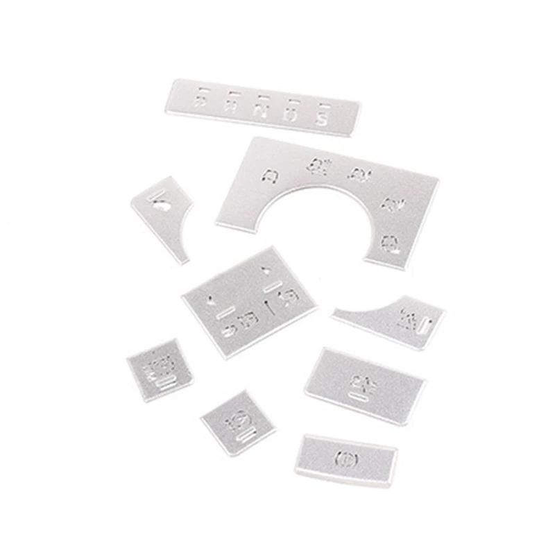 Пайетки кнопки регулировки режима центральной консоли автомобиля для Land Rover