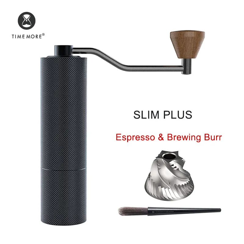 Timemore Chestnut SLIM PLUS High Quality Manual Coffee Grinder Aluminum Coffee Miller 20g Mini Coffee Milling Machine кофемолка