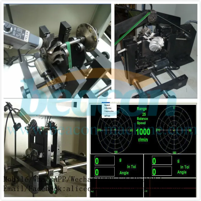 BEACON MACHINE RYQ Series RYQ-3A турбо-ротор динамический Турбокомпрессор балансировочная
