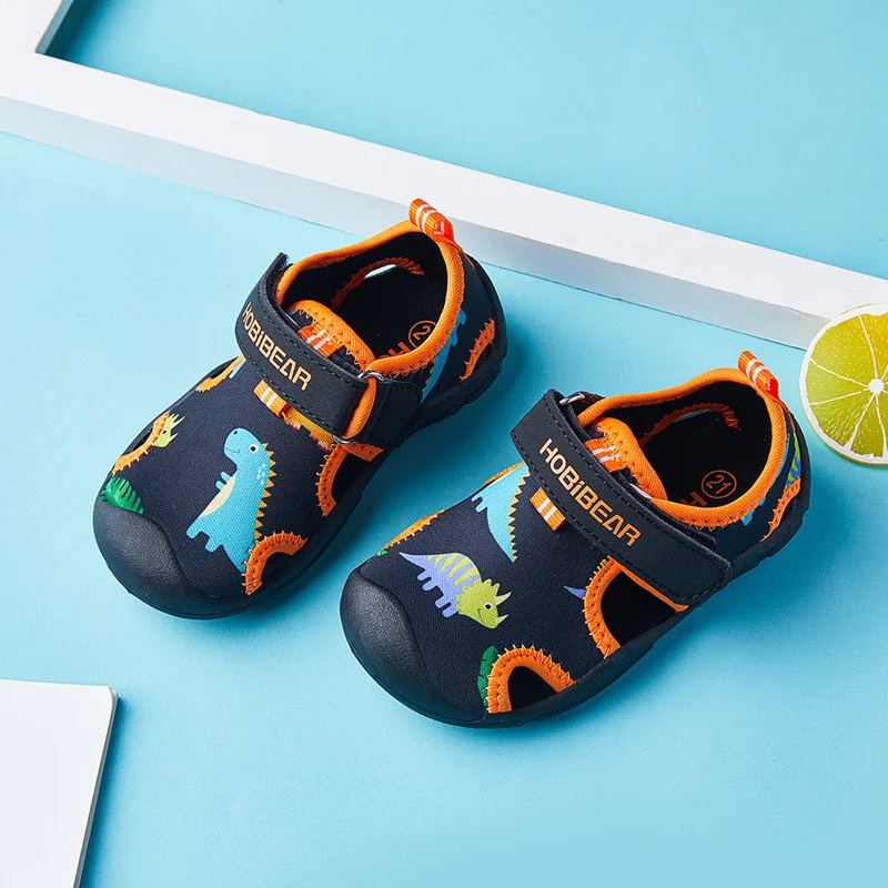 Летняя пляжная обувь 2020 повседневные сандалии для мальчиков и девочек Уличная