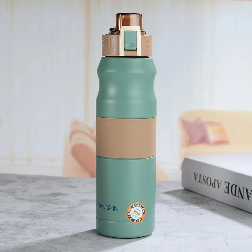 500 мл/680 мл двойная Спортивная вакуумная фляжка из нержавеющей стали портативная