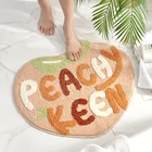 Мультяшный Кот, дизайнерский нескользящий коврик для ног с надписью, коврик для прихожей, крыльца, Придверные коврики для гостиной, коврик для ванной