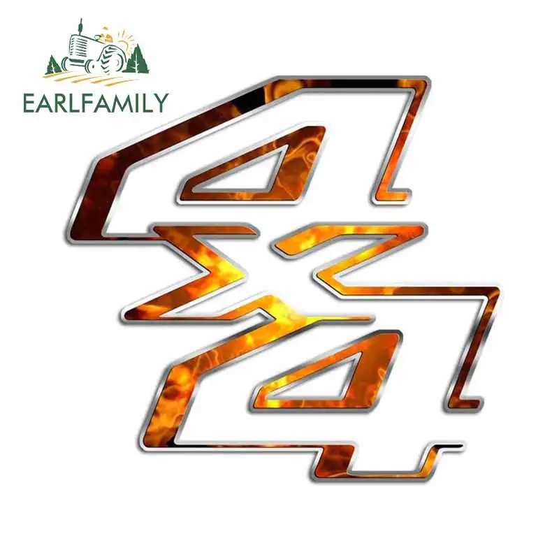 EARLFAMILY 13 см х 12 для пламя 4x4 автомобильный стиль оригинальная наклейки автомобиля
