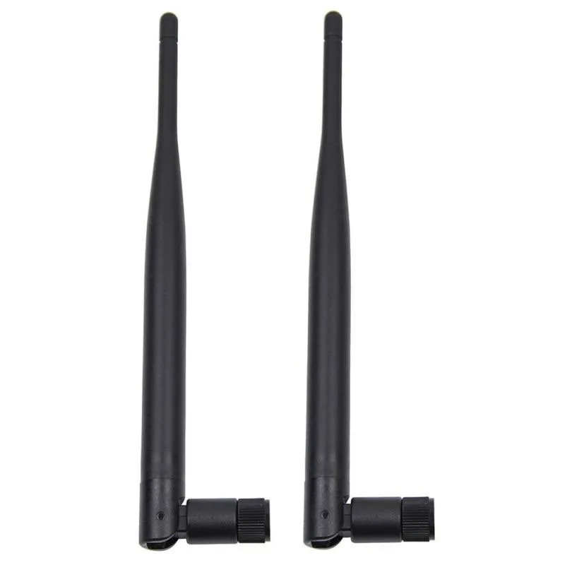 2pcs/lot 6dBi 2.4GHz 5GHz Dual Band WiFi RP-SMA Antenna + 2 x 35cm U.fl / IPEX Cable | Компьютеры и офис