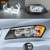 for bmw x3 f25 2010 2011 2012 2013 2014 pre facelift dtm m4 style ultra bright led angel eyes halo rings car accessories