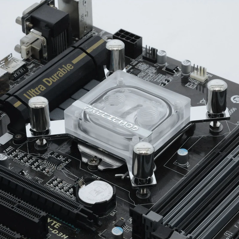 FREEZEMOD PM3D CPU компьютер ПК водяная жидкость кулер блок база медь с микроканалом для