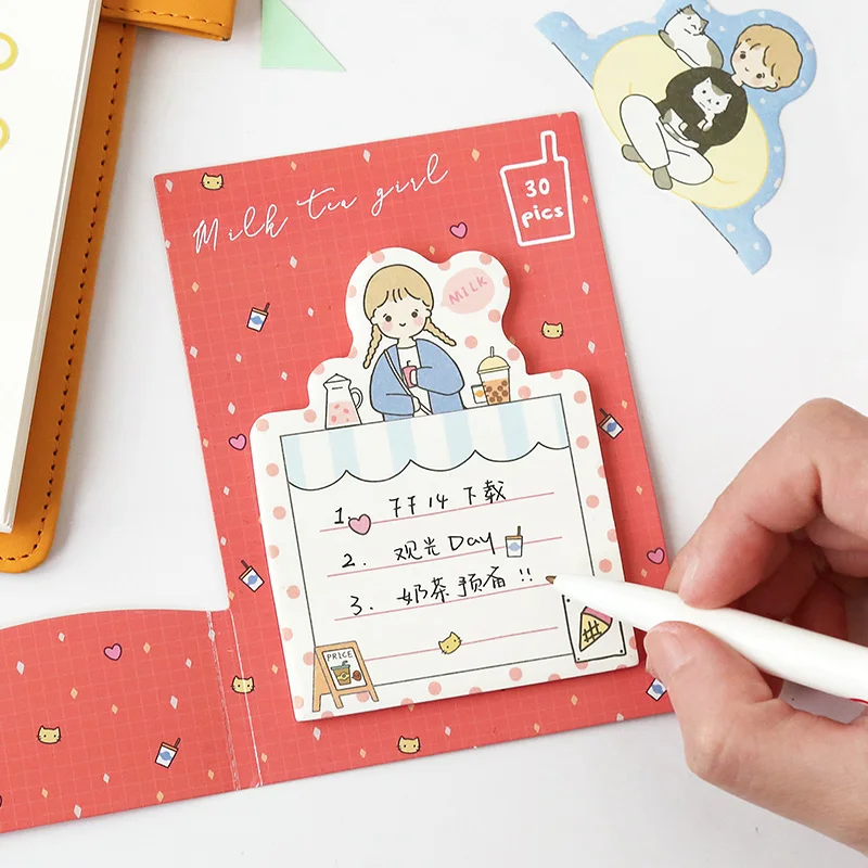 Блокноты для записей Стикеры заметок милые маленькие блокноты из сериала World