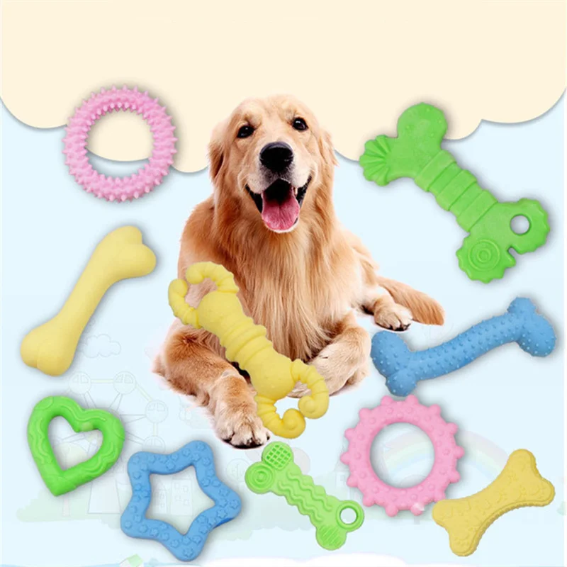 

Pet Toys Dog Ball Pet Tooth Cleaning Chewing Rubber Dog Toys for Small Dogs Rubber Dog Toy Pet Teething Dog Chew Toys