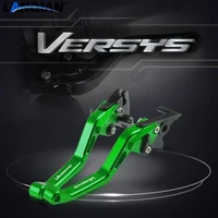 for kawasaki versys 300x 1000 motorcycle parts short aluminum adjustable brake clutch levers versys300x 08 19 versys1000 12 18