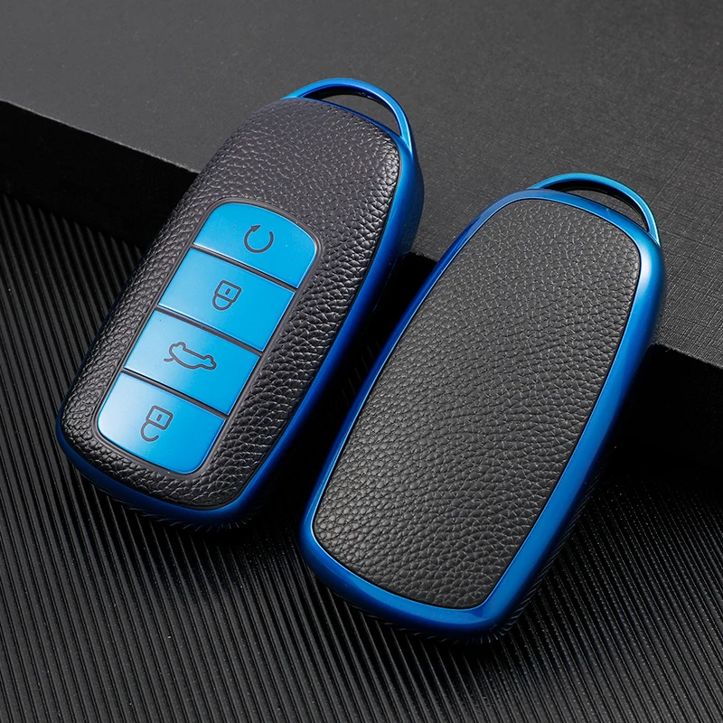 

TPU Car Key Fob Cover For Chery Tiggo 8 PLUS 8 Pro 7 Pro Arrizo 5 PLUS 2021 Keyless Remote Protective Skin Holder Accessories