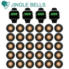 Беспроводная система вызова официанта JINGLE BELLS, 30 передатчиков, 4 кнопки