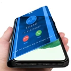 Для Samsung Galaxy S21 FE флип-кронштейн защитный чехол Sumsung S21 Ultra S21 Plus S21FE S21Ultra зеркальный чехол для смартфона чехлы