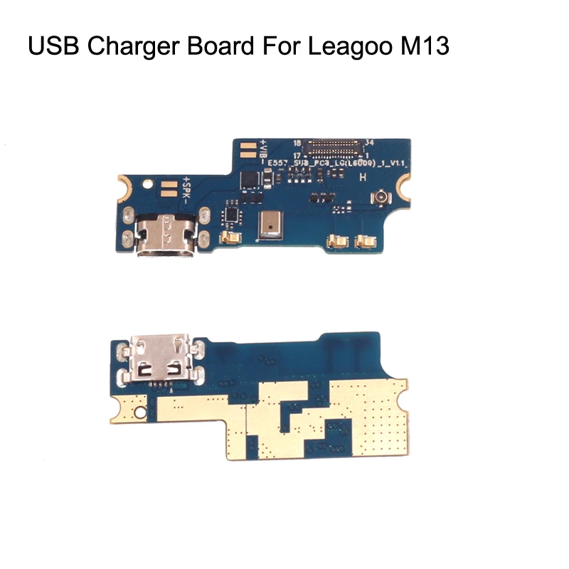 Плата для зарядки Leagoo M13 с разъемом USB ремонтные детали зарядная плата LEAGOO M13|Платы