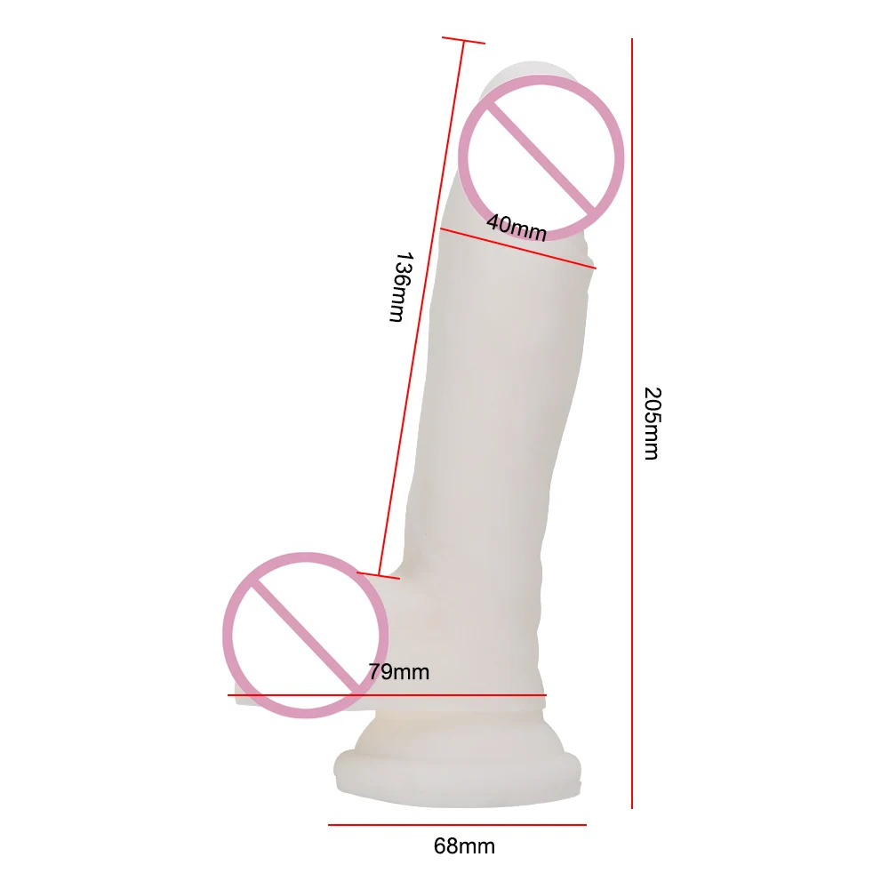Искусственный Пенис VATINE женская мастурбация супер мягкий фаллоимитатор секс