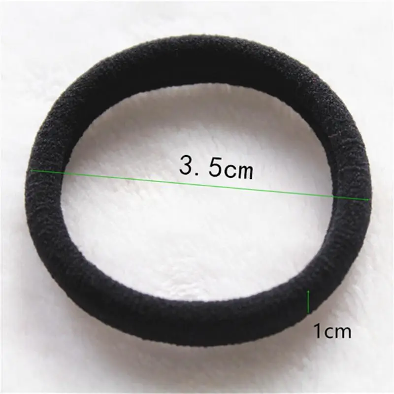 

50pcs/lot Headwear Ponytail Colorful Elastic Hair Band Headwear Rubber Bands Ponytail Elastic Simple All-Match Hair Bands