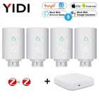 Клапан радиатора ZigBee 3,0, программируемый, с голосовым управлением