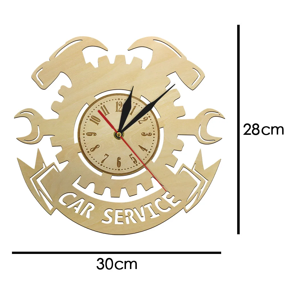 Инструменты для ремонта автомобиля деревянные настенные часы автомобильные
