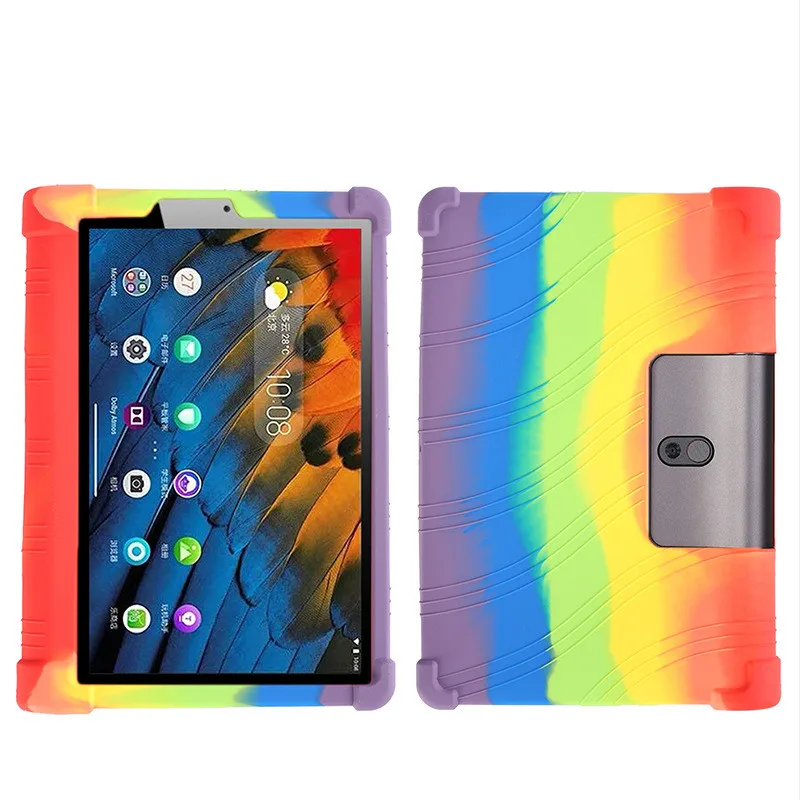 

Soft Silicon Case for Lenovo Yoga Tab5 YT-X705F/M 2019 Case Shockproof Tablet Back Cover for Lenovo Yoga Tab 5 10.1 Coque Shell