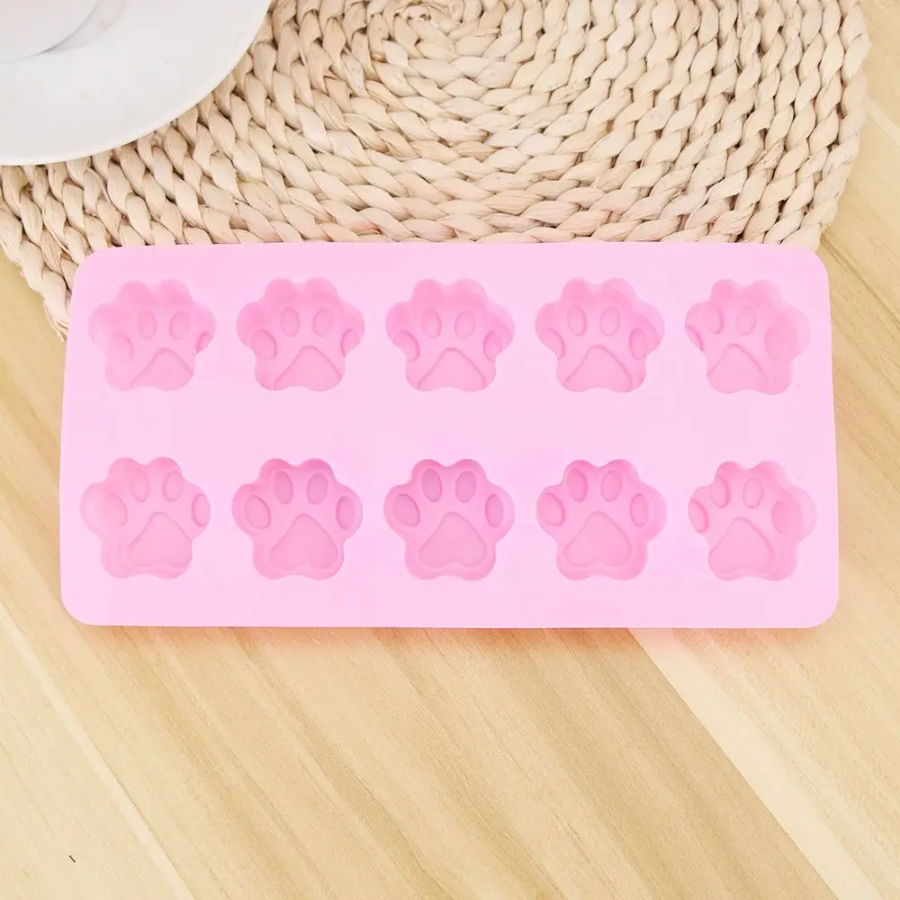 Хит продаж милый собака кот лапа тыквы леденец на палочке Fondant (сахарная) торт