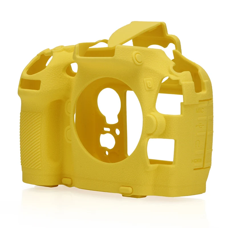 Чехол для камеры Nikon D800 силиконовый чехол высококачественный с текстурой личи