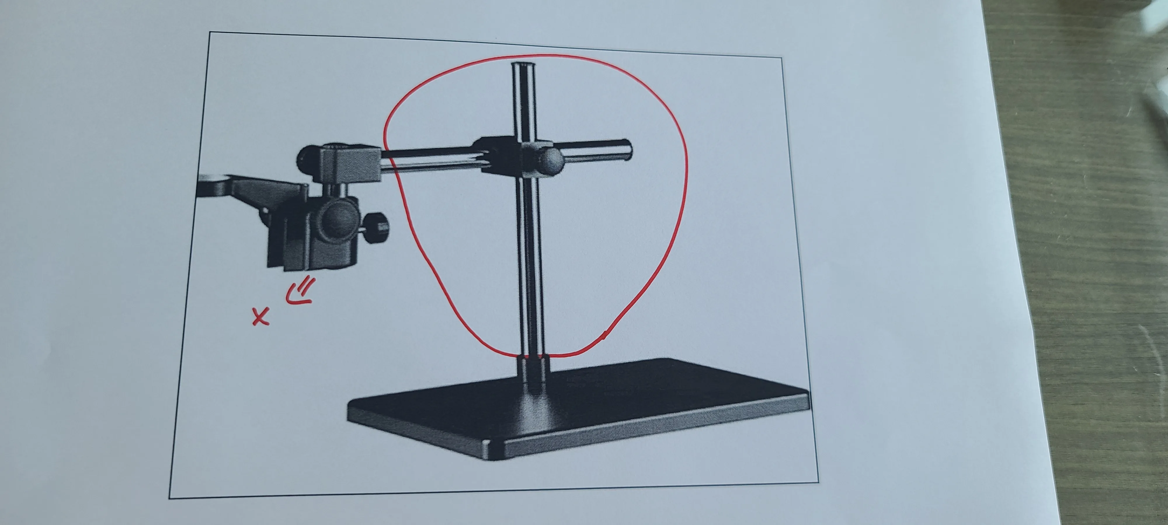 

Stereo microscope Pole