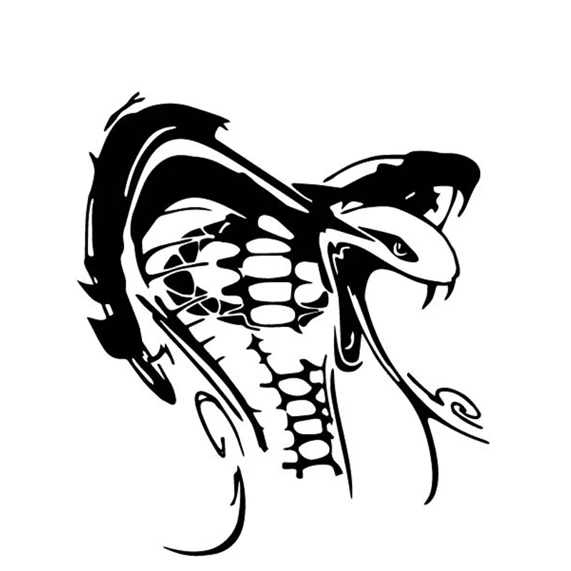 DAWASARU Cobra модные креативные наклейки для автомобиля декор дверей Виниловая