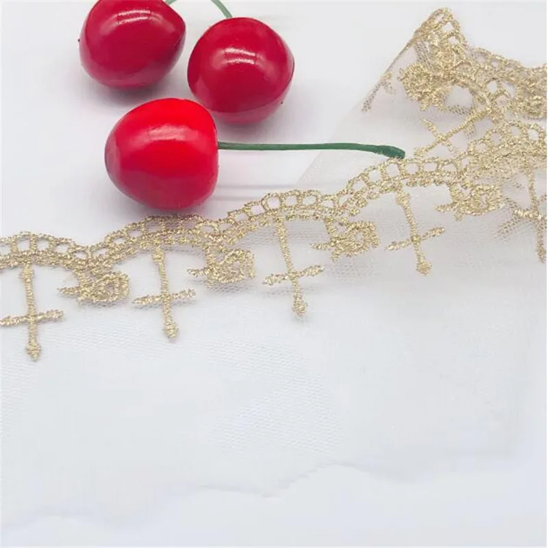 Кружевная Сетка с вышивкой 6 7 см 20 ярдов/партия | Дом и сад