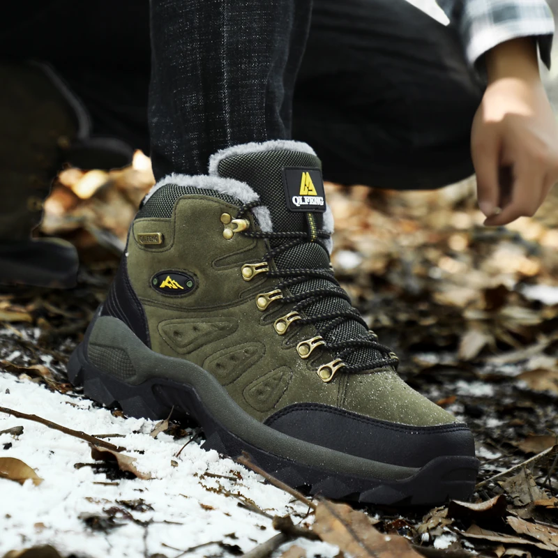 

Winter Hiking Boots Men Sneakers Outdoor Sports Hiking Shoes Waterproof Trekking Shoes Women Tactical Boots Trail Hunting Boots