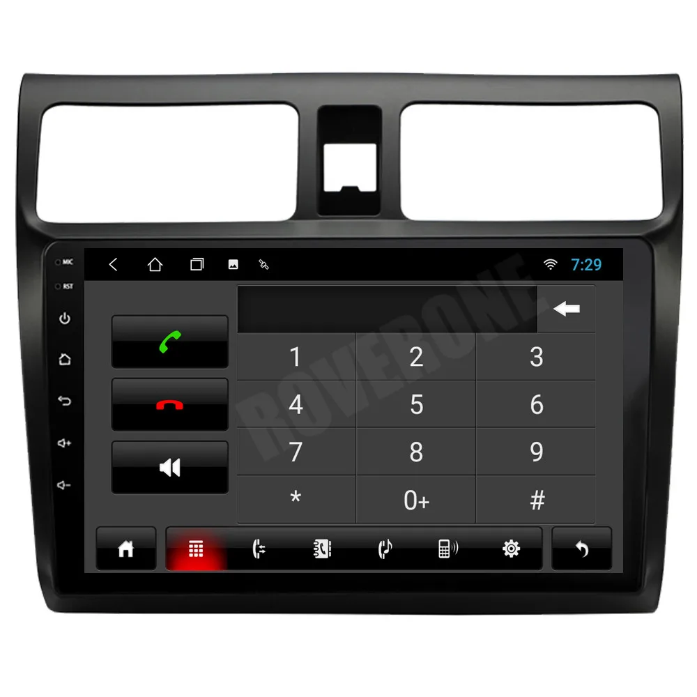 Для Suzuki Swift 2005 - 2010 Андроид 12 Quad Core Авторадио Автомобильное радио Стерео GPS Навигация Sat Navi Мультимедиа Плеер