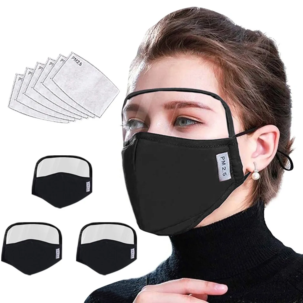 Маска с прозрачным окном видимая маска для глухих и жестких ушей лица