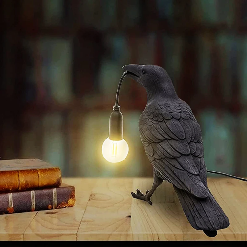 Настольная Светодиодная лампа Lucky Bird комнатное освещение прикроватный