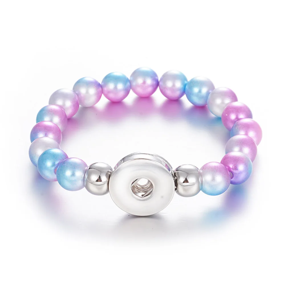 Мужской браслет с бусинами ручной работы 18 мм | Украшения и аксессуары