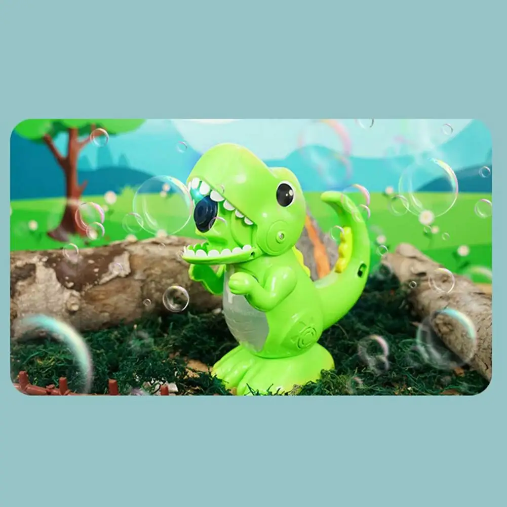 

Dinosaur Bubble Gun Toys Summer Soap Water Bubble Machine Cute Electric Bubble Machine For Children Gift Toys