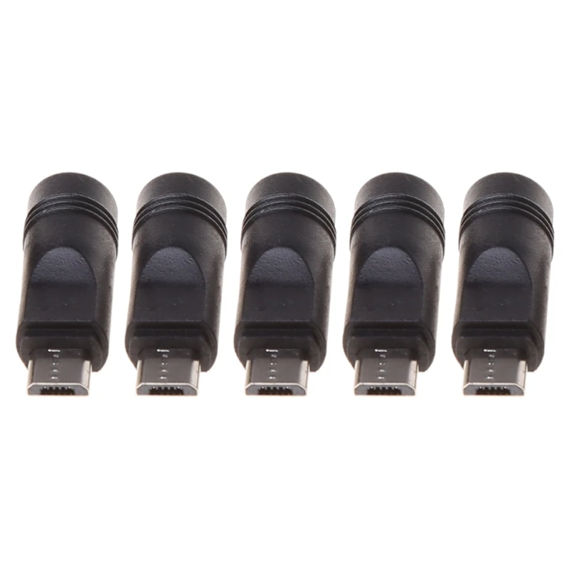 Новинка 2021 5 шт. 5x2 1 мм гнездовой разъем к Micro USB штекерному разъему питания