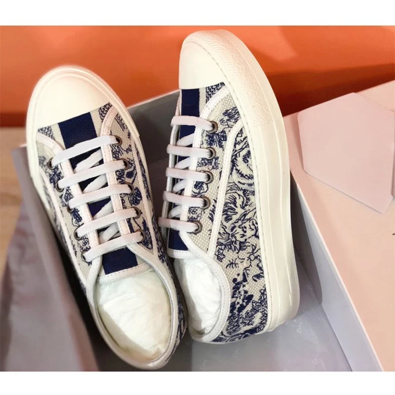 

ollymurs Tiger Embroidered Canvas Shoes Fashion Shoes Women Casual Shoes Flats Ladies Casual Pink Shoes Sneakers