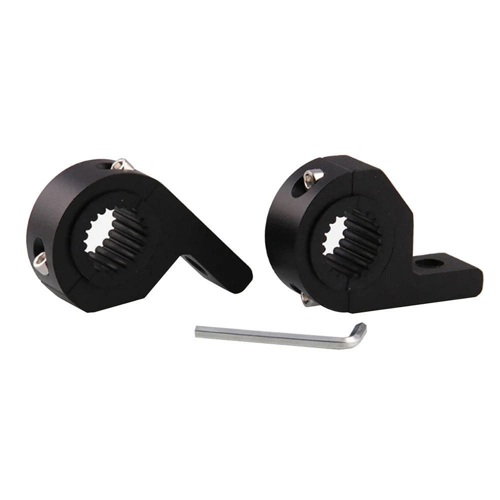 2 шт. мотоцикл светодиодный головной светильник зажимы трубка зажим крепление