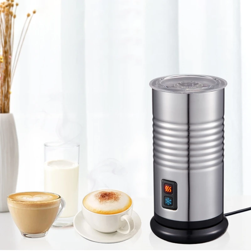 

Stainless Steel Automatic Coffee Cold and Hot Milk Foam Machine Milk Frother M2EE