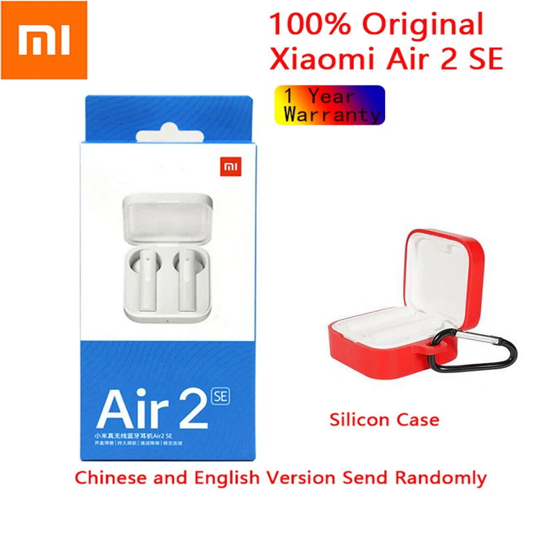 

TWS-наушники Xiaomi Air 2 SE с поддержкой Bluetooth 5,0