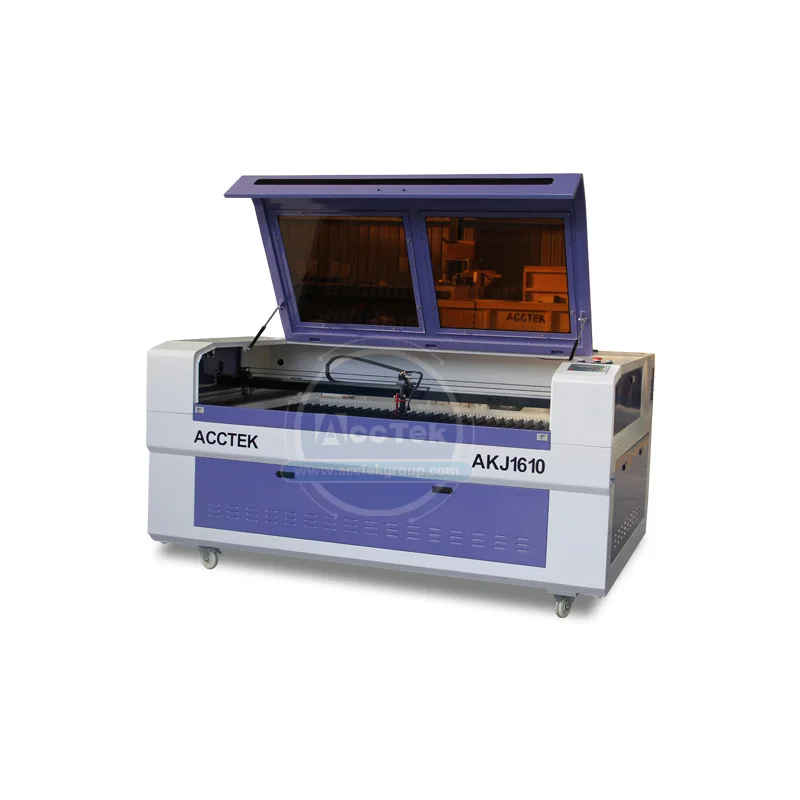 Лазерная обработка машина мини лазерный резчик co2 комплект 1610 лазерная