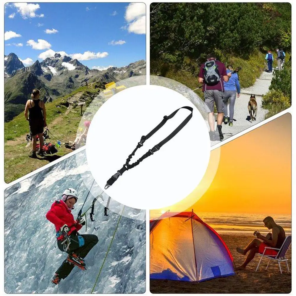 

Outdoor American Single-point Sling Gun Rope Multifunctional Belt Army Oblique Strap Tactical Hunting Shoulder Strap Access E6P8