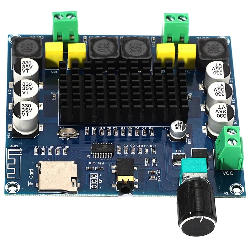 XH-A104 Bluetooth 4 1 TPA3116 плата цифрового усилителя мощности 2X50W стерео AMP модуль с
