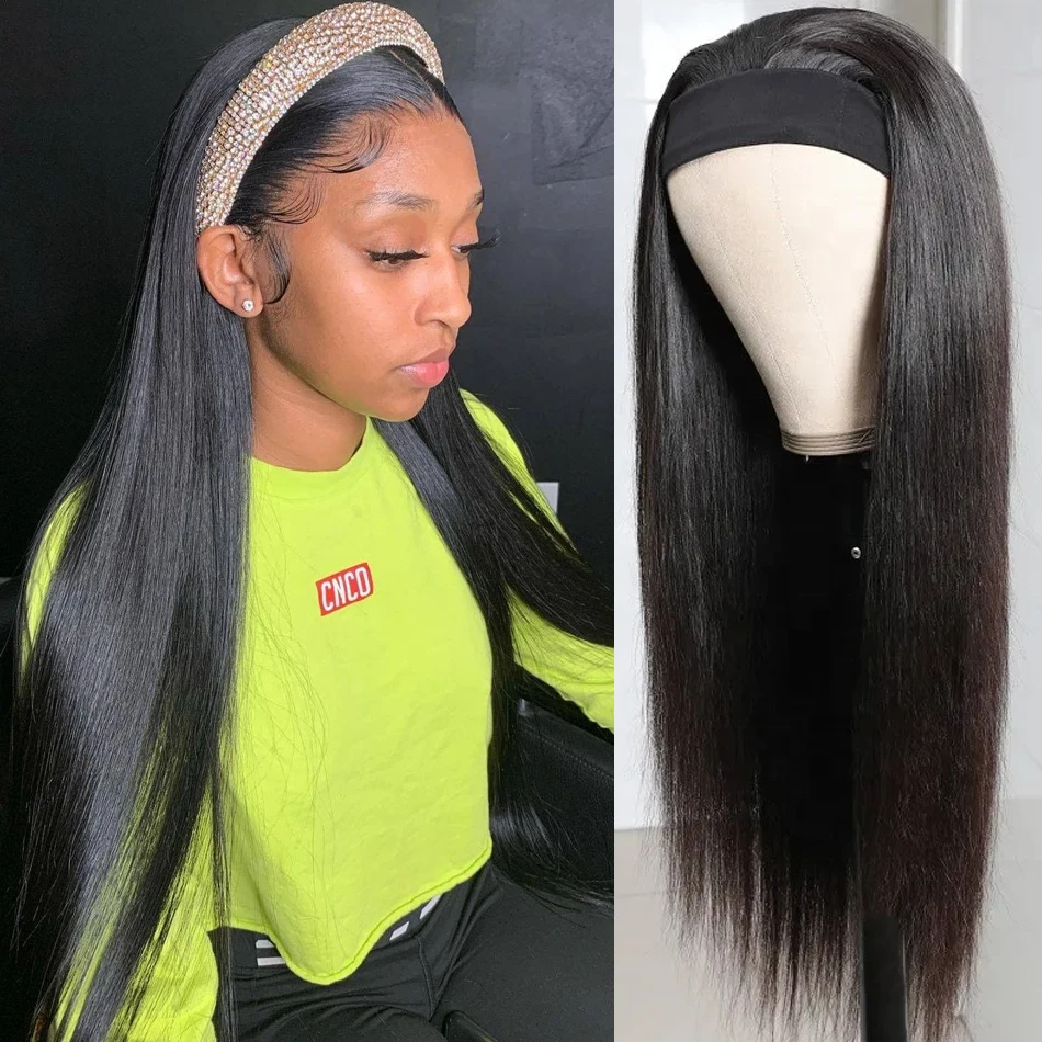 Парики из 100% человеческих волос с прямыми/кудрявыми волосами Remy перуанские