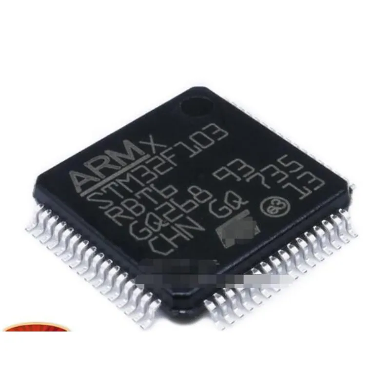 

10 шт./лот STM32F103RBT6 LQFP64 оригинальная фотография