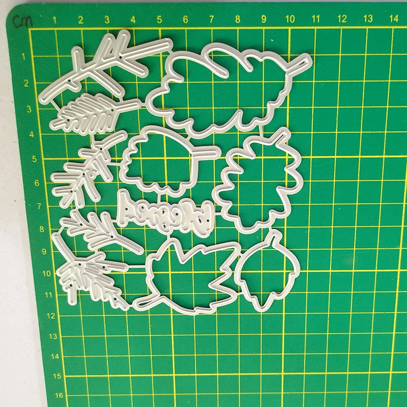 

JMCRAFT New All Kinds Of Different Leaves Metal Cutting Die For Scrapbooking Practice Hands-on DIY Album Card Handmade Tool